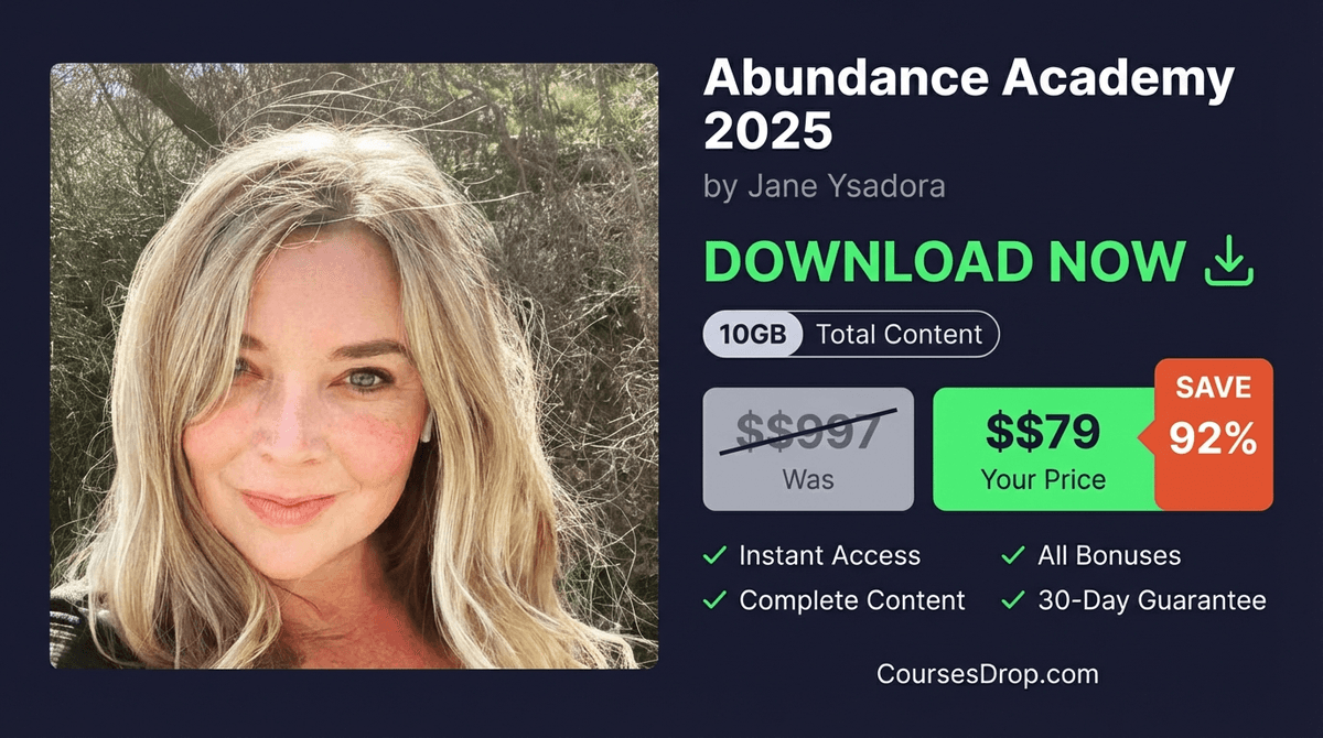 Abundance Academy 2025 download package