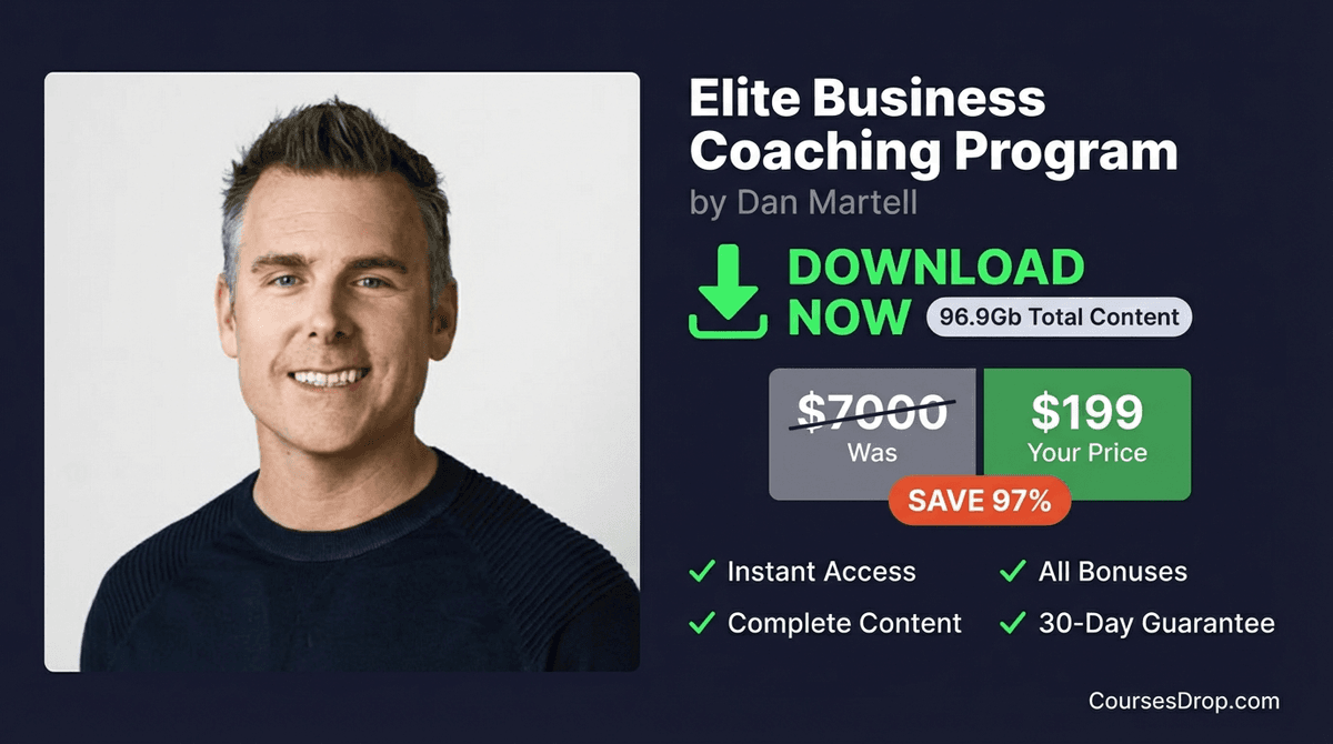 Elite Business Coaching Program download package