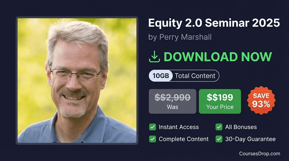 Equity 2.0 Seminar 2025 download package