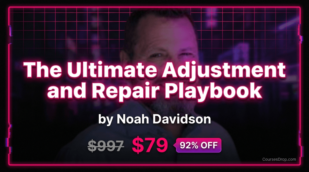 The Ultimate Adjustment and Repair Playbook