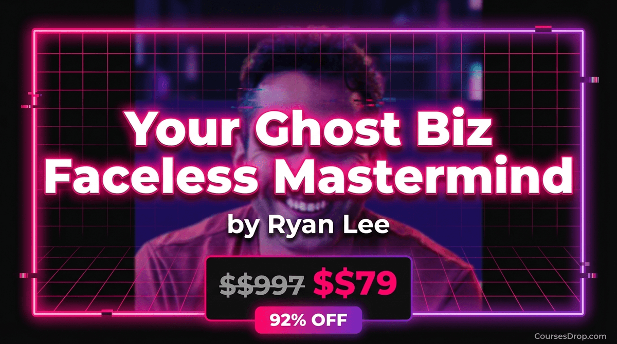 Your Ghost Biz Faceless Mastermind by Ryan Lee