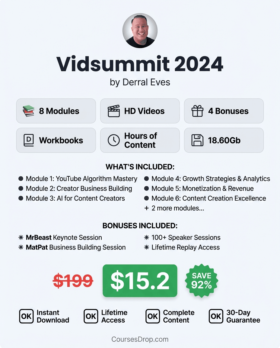 Vidsummit 2024 infographic